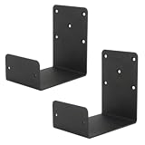 BGTLGIO Heavy Duty Mantel Brackets,Fireplace Shelf Brackets,U-Shaped Beam-Style Mantel Support(2 Pac