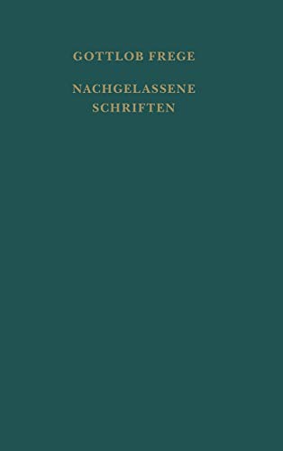Nachgelassene Schriften und Wissenschaftlicher ... [German] 3787304908 Book Cover