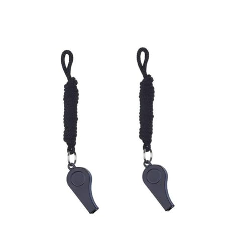 Silbato árbitro negro para entrenamiento deportivo miniatura 7