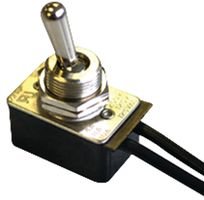 Electroswitch Toggle Switch, Spst, 10A, 125-6600: Electronic