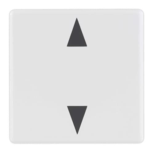 Preisvergleich Produktbild REV 0236350106 Quadro, Rollladenschalter / Jalousieschalter Abdeckung, weiss