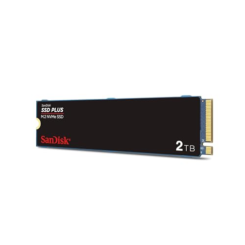 SanDisk SSD PLUS M.2 NVMe SSD 2 TB (M.2 2280, PCIe Gen 3.0, einfache Installation, Western Digital Dashboard, 3 Jahre Garantie) – Ansicht 4