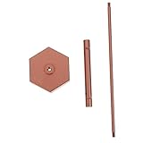 EPIGEIST Soporte Creativo para Joyas Forma de Exhibidor Multipropósito para Pendientes y Collares Color Rosa Dorado Grande para Boda y Novias