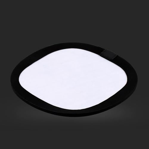 Cartão de equilíbrio branco cinza, 12 x 12 polegadas/30 x 30 cm dupla face 18% cinza branco cartão d