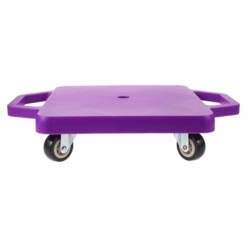 Trottinette d'intérieur enfants à roulettes antidérapantes orange