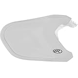 Rawlings | MACH Adjust Extension Piece | Adjustable Face Guard | Matte White | Left-Handed Batter
