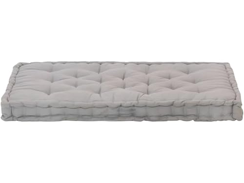Image of ATOOTFUSION Cotton Box Mattress, 5-Inch Thick, Soft Foldable Floor Mattress Medium Firm, Single Bed Size 72x30X5 Inches (Grey)
