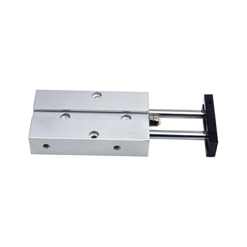 Vérin pneumatique TN16 alu 30mm double tige cylindre industriel haute rigidité