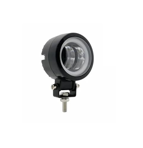 Phares antibrouillard ronds à halo blanc pour sécuriser votre scooter électrique