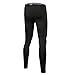 HYCOPROT Men's Compression Pants Athletic Tight, Leggings Base Layer Bottoms for Running Workout Sports Yoga Basketball Black