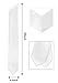 GradPlaza White Graduation Stole Sash 60'' Long Adults Graduation Sash for High School and College