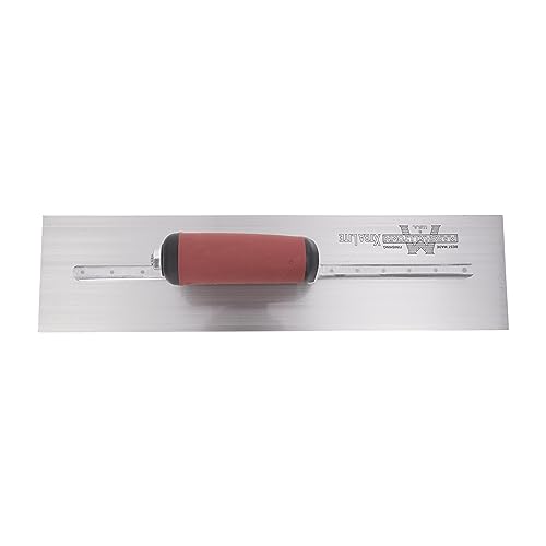 MARSHALLTOWN High Carbon Steel Finishing Trowel, 4 x 20 Inch Concrete, Masonry and Drywall Finishing Tool, Assembled in USA, MXS81D by MARSHALLTOWN - Image 2
