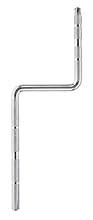 Z-Shaped Rod - Percussion instruments can be easily mounted on this angled mounting rod Standard Thread - This mounting rod comes with a standard 0.375-inch (8 mm) thread for easy attachment Compatible - This rod can be mounted with any Meinl percuss...