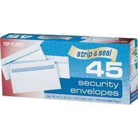 Top Flight 72309 Strip & Seal Envelopes, 24 Lbs