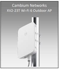 Cambium Networks Cambium XV2-23T Wi-Fi 6 Outdoor Access Point, XV2-23T0A00-EU (Outdoor Access Point)