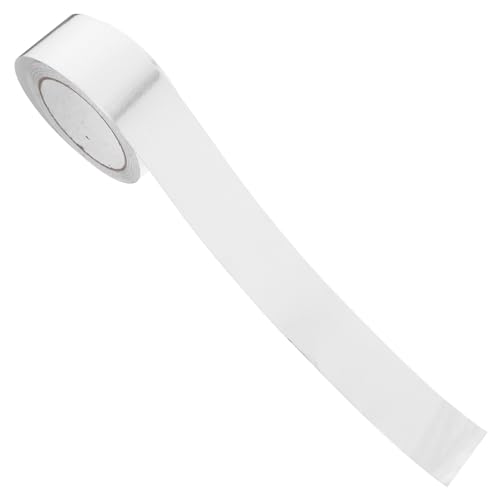 ELAYARD Cinta de Sellador Autoadhesiva de Aluminio 5Cm X 20m Resistente al Agua y Alta Temperatura Tira de Calafateo para Baño y Cocina Antimoho para Sellado de Bañeras y Lavabos