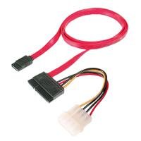 Digitus Sata 22Pin - 7 Pin & Power Cable, 0.5M Cavo Sata 0,5 M Rosso
