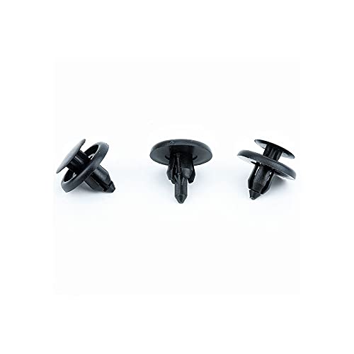 50Pcs Suitable for Toyota 7mm Dia Hole Push Retainer Rivets Bumper Fender Cover Fixed Clamp Auto Door Trim Panel Clips