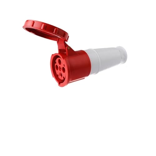 �h���H�Ɨp�v���O�R�l�N�^ 63A/125A 3�c 4�c 5���J�v�� �q��\�P�b�g �I�X�ƃ��X �h�b�L���O(4 Core 125a Connector Socket)