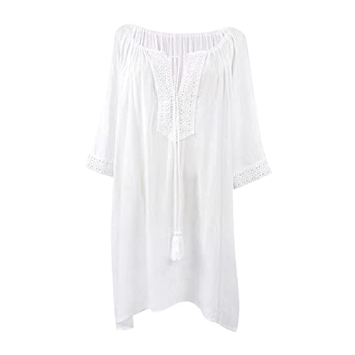 Vestido de sol traje de baño holgado para evitar el calor en la piscina