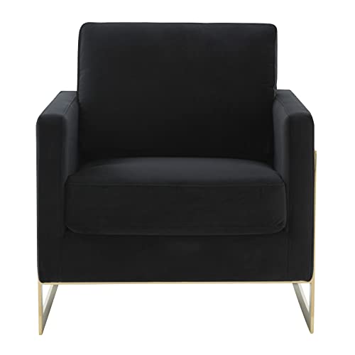 Sillón Plegable Falso Cuero Negro miniatura 6