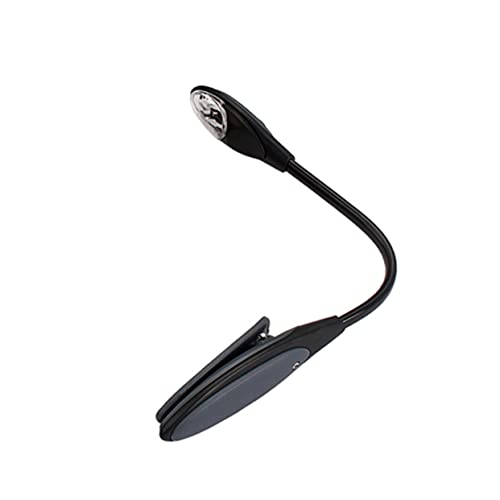 ifundom Book Lamps Clip on Reading Light for Books Music Score Stand Light Flexible and Portable Led Lamp