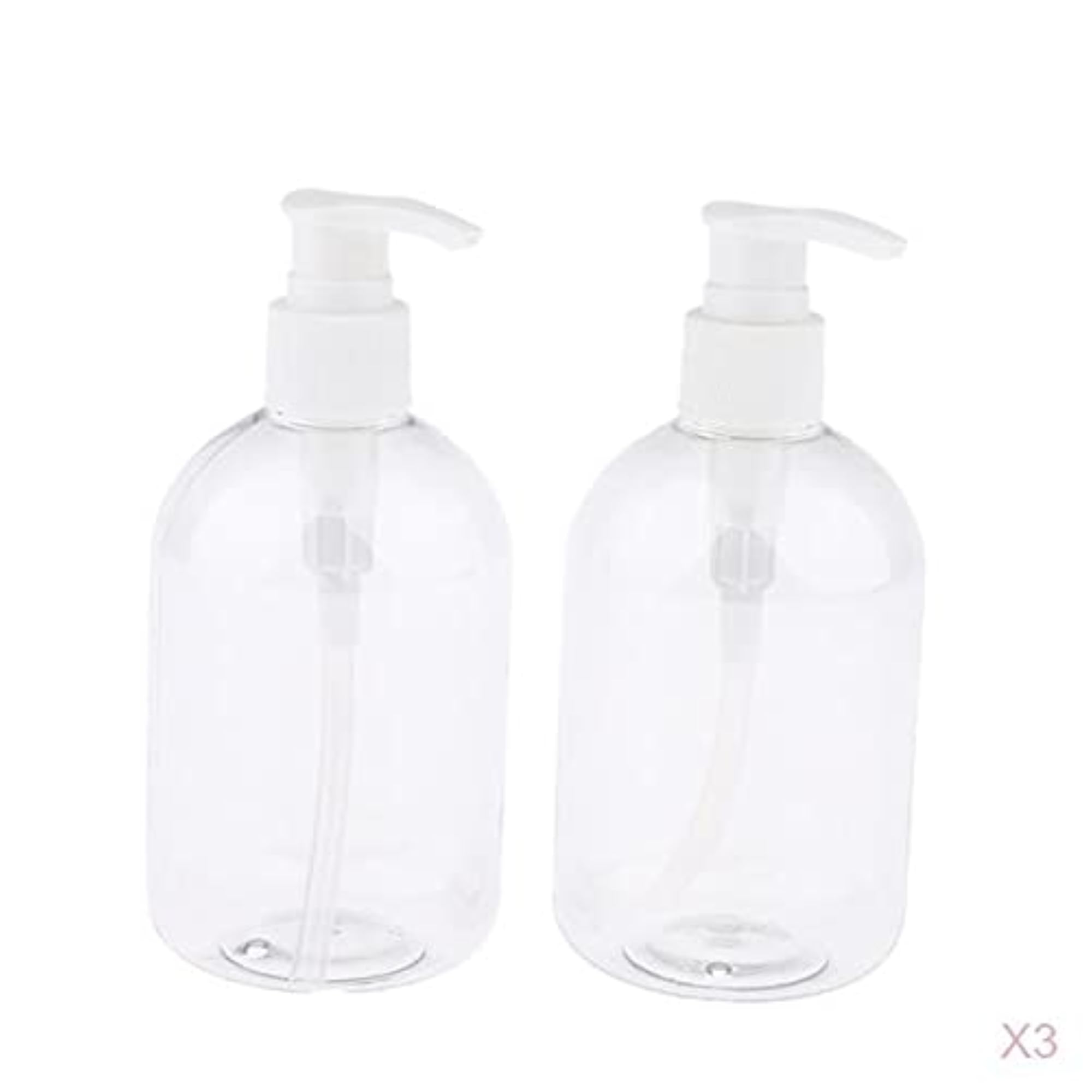 2pcs Empty Cosmetic Pump Dispenser Bottles