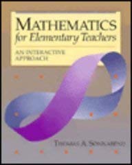 Hardcover Mathematics for Elementary Teachers: An Interactive Approach Book