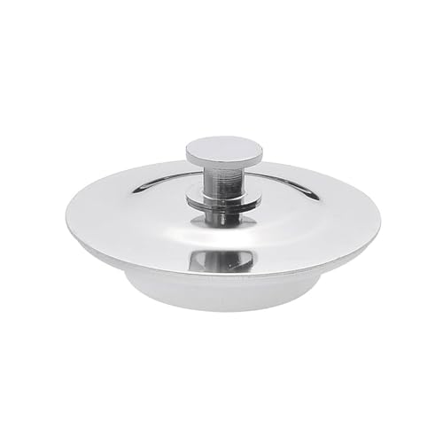 Stainless Steel Bath Plug for 40-45mm Holes Universal Sink Stopper for Kitchen and Bathtub Anti-Leak Design with Secure Fit