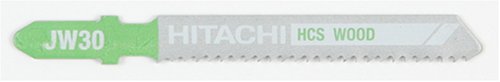 Hitachi 725386 3-Inch Steel Straight Cut For Wood Jig Saw Blade - 5 Pack