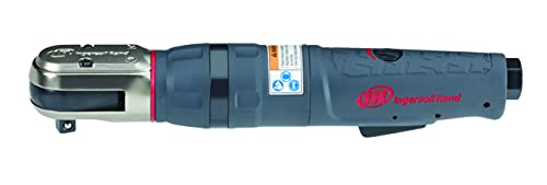Ingersoll Rand 1207Max-D3 3/8” Drive Air Ratchet Wrench, Power Tool W/Up To 65 Ft Lbs / 88 Nm Torque Output, Max Control, Variable Speed Regulator, Adjustable Exhaust, Feather Touch Trigger, Gray #TOP3