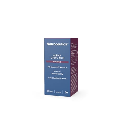 Image of Natroceutics Alpha Lipoic Acid| BioActive| Bio Enhanced| Na-RALA| 60 Vegan Friendly Capsules| Superior Bioavailability| Pure Stabilised R-Form