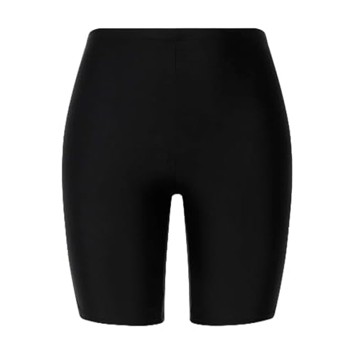 Ulla Popken Damen große Größen Schwimmradler Badehose, Schwarz (Schwarz 10), 52
