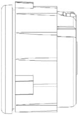 Freightliner A22-66352-103 Gauge Electric, Voltage, Bright