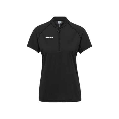 T-Shirt Femme Mammut Ducan FL Half Zip pour randonnée et trail
