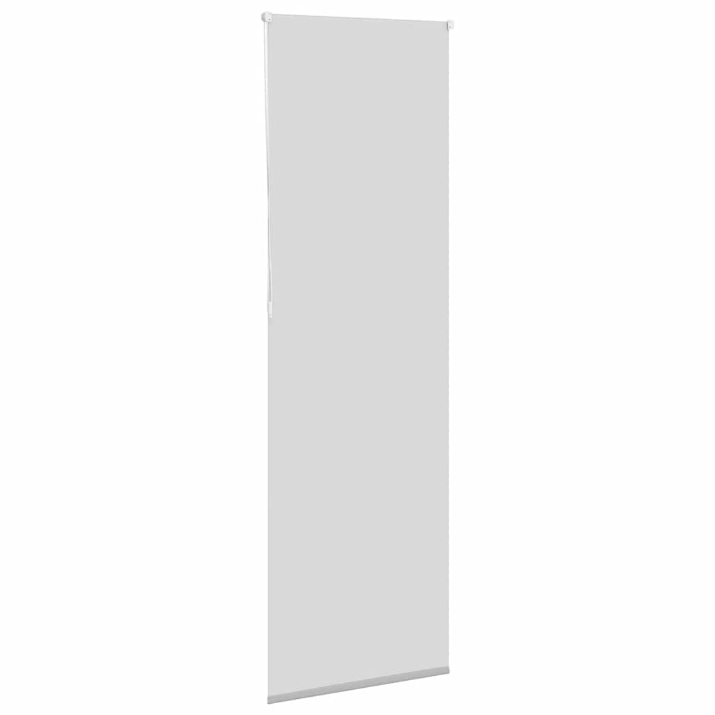 Store Enrouleur occultant Gris Clair en Polyester avec Support sans perçage pour fenêtres, Protection Solaire, contrôle de la lumière, sécurité Enfants, Largeur 70,7 cm, Hauteur 210 cm