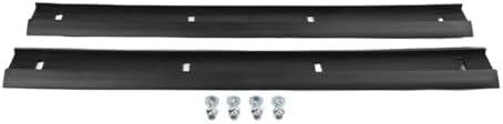 2-Pack Snow Blower Scraper for Blades for Compatible with 20" and 21" Single-Stage Models, Replace Part 731-1033 731-0778 731-0812, Plastic Auger Arms for Winter Snow Removal, Black - 1