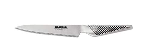 Global Fine Serrated Utility Knife