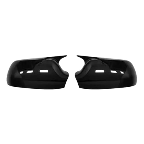 Coques de rétroviseurs Mazda 3 2003-2009 de qualité supérieure noir laqué