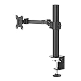 Lieferumfang: 1x Monitorhalterung (10 x 59 x 40,43 cm) mit Klemmschraube und VESA-Platte, Montagematerial, 1x Schaumstoff-Pad, 1x Anleitung