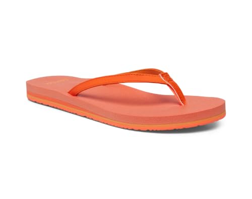 Image of Sanuk Yoga Joy Womens Flip Flops | Yoga Mat Footbed | Sandals for Women | Womens Yoga Sandals | Women's Beach Sandals
