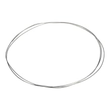 MECCANIXITY 12 Gauge Nichrome 80 Cr20Ni80 Heating Resistance Wire 6.6ft High Temperature for Electronic Components Repairing