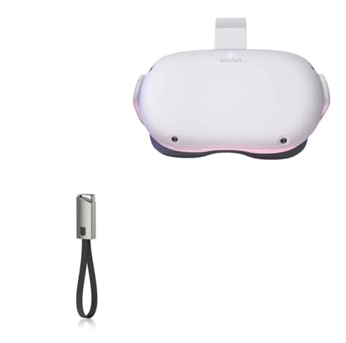Cabo para Oculus Quest 2 (cabo da BoxWave) – carregador USB tipo C, chaveiro 3.1 tipo C cabo USB par
