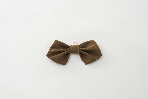 Boys 3Pcs Clothing Sets Cotton Long Sleeve Bowtie Shirts +Vest +Pants Casual Suit (as1, Age, 1_Year, Brown) - Thumbnail 5