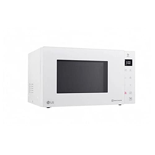 LG MH6535GDH Microondas con grill, 1000W, Smart Inverter, Display digital, Color Blanco, 1000 W, 25 l