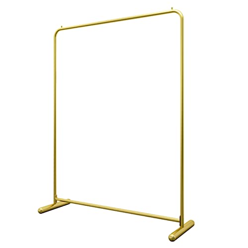 ARALEL Percheros Burro Riel De Ropa De Oro Moderno, Estante De Ropa De Metal Resistente para Colgar Ropa, Estante De Exhibición De Ropa De Dormitorio Y Boutique, Perchero De(Size:120X40X160CM)