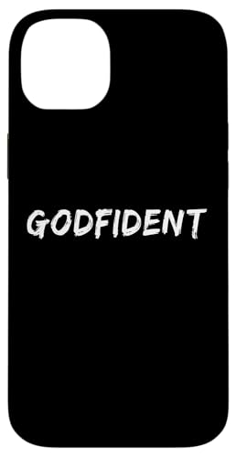 Godfident �N���X�`���� �M�� �_�ւ̐M�� �@������ �X�}�z�P�[�X iPhone 14 Plus �p