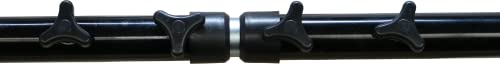 Support hamac réglable acier noir structure autoportante télescopique CAO - 7