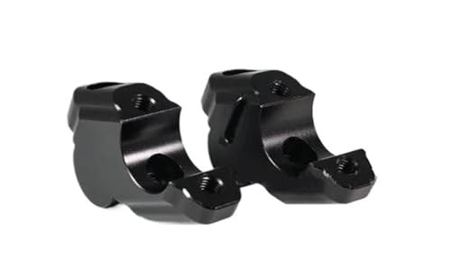 Riser de guidon MT-07 pince d'extension haut de gamme en aluminium noir