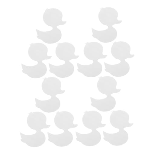 WOONEKY Shower Ducks 20pcs Stickers Duck Bathtub Stickers Fun Decor for Bathroom